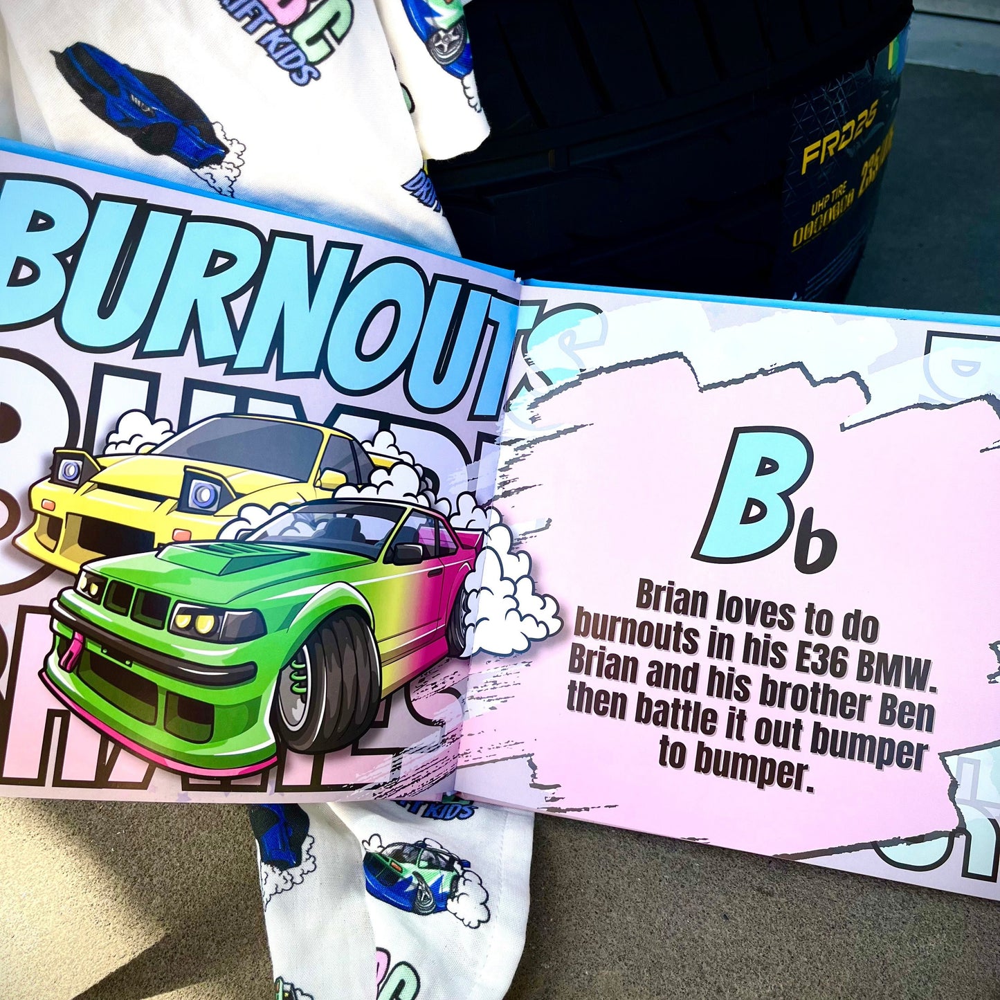 ABC..Drift Kids Book - USA EDITION