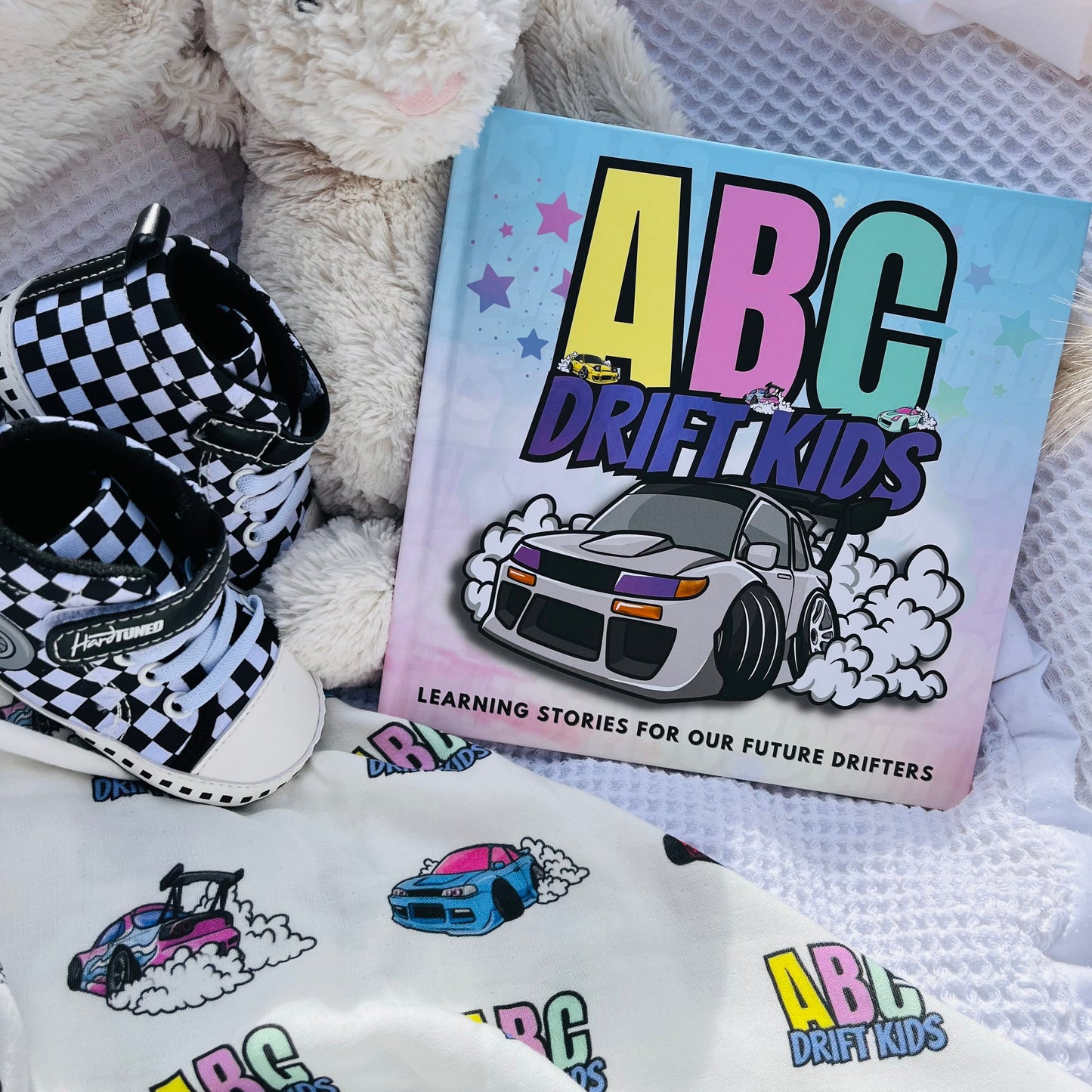 BABY BUNDLE - ABC & 123 Books + Swaddle