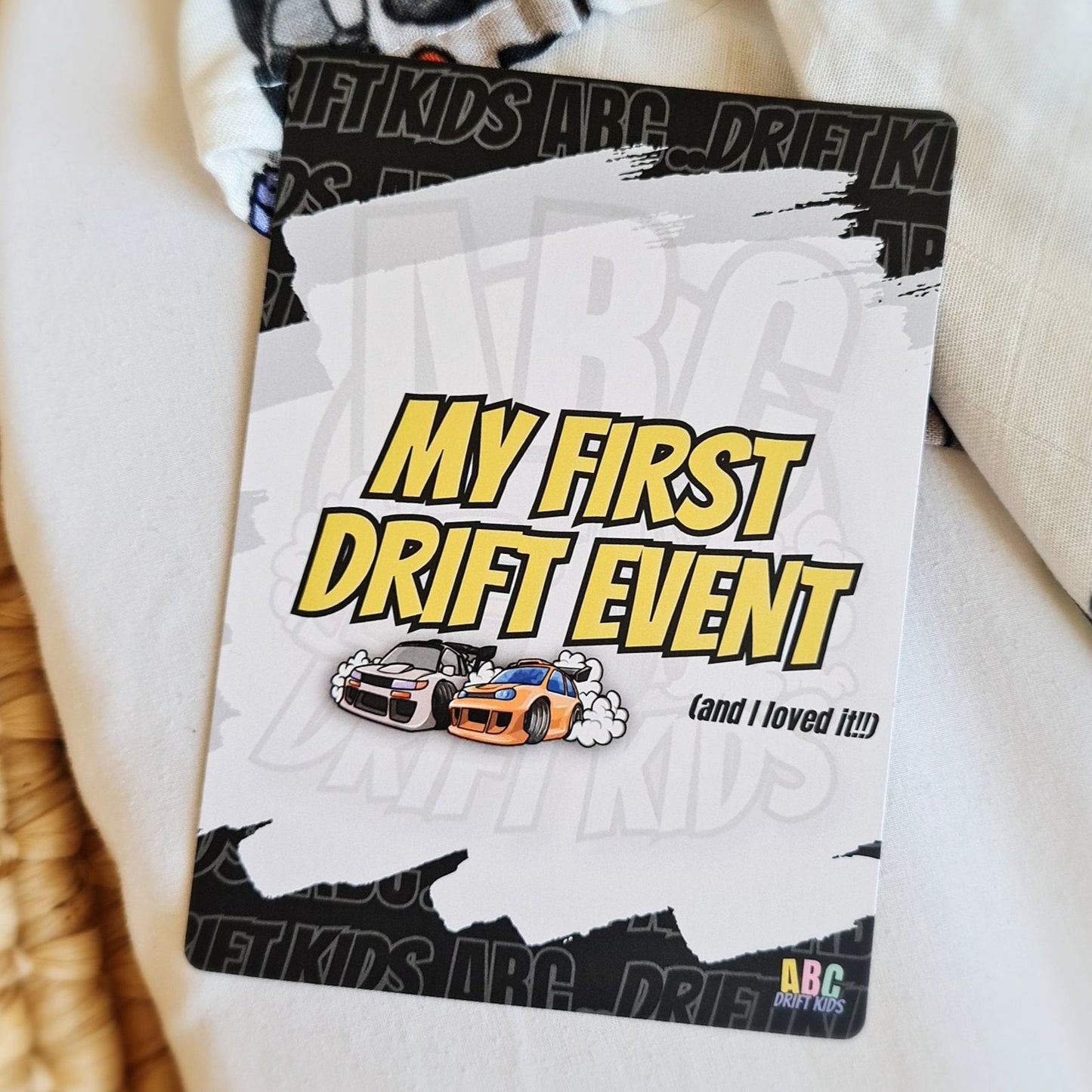 ABC..Drift Kids Milestone Cards